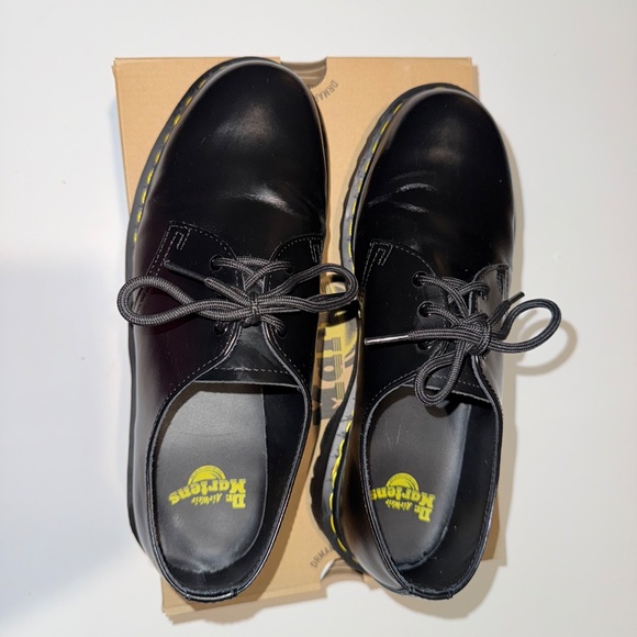 DR. Martens 1461 Bex Smooth Black Leather Oxford Shoes Size 10 Mens main image 8